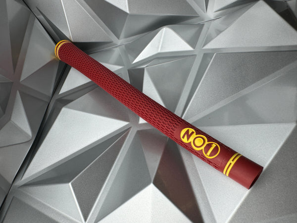 NO1 Grip NO1 50 Series Soft Round Scarlet Yellow End Cap – torquegolf