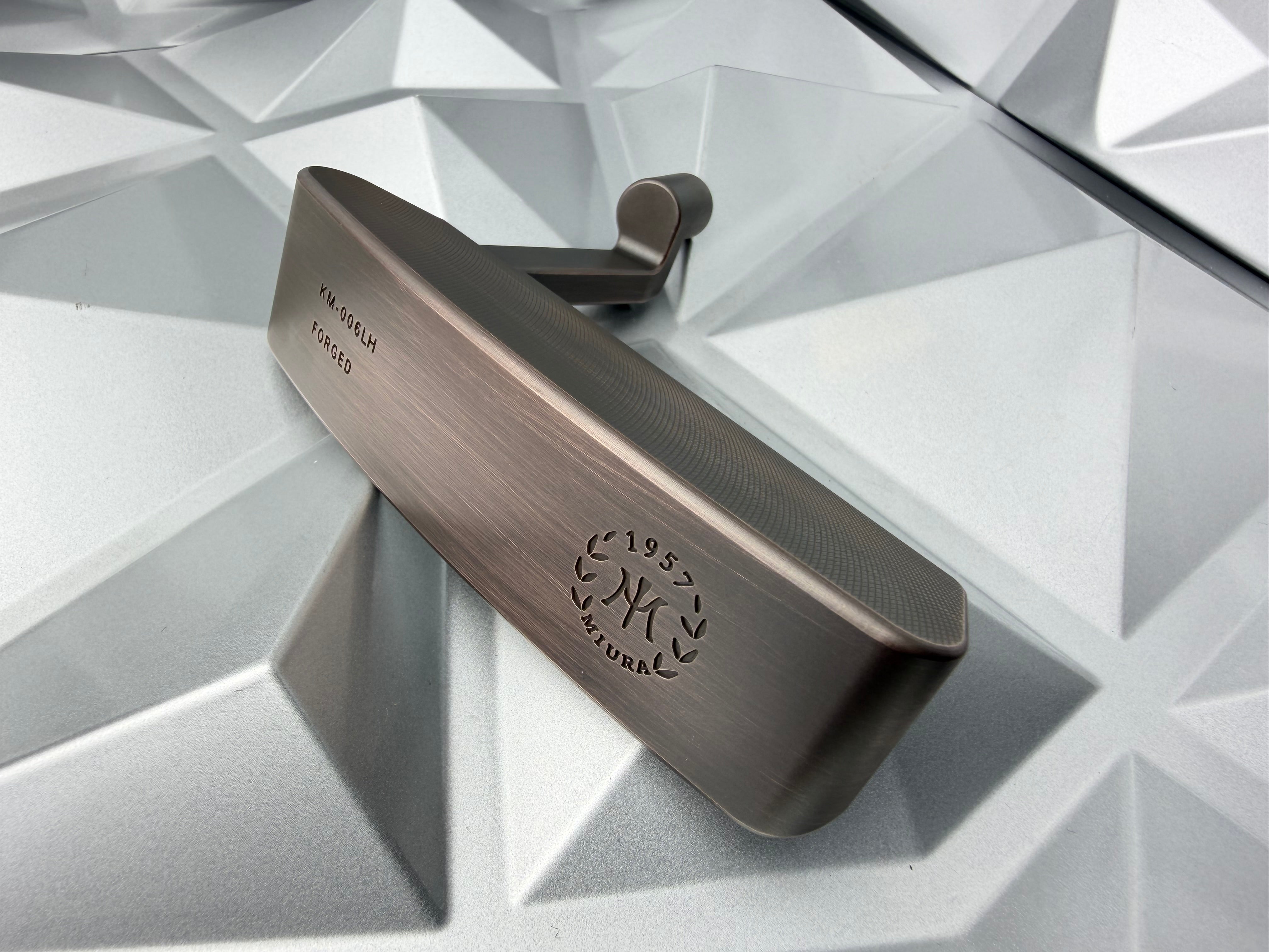 Miura Golf KM-006LH Black Copper Lefty Putter