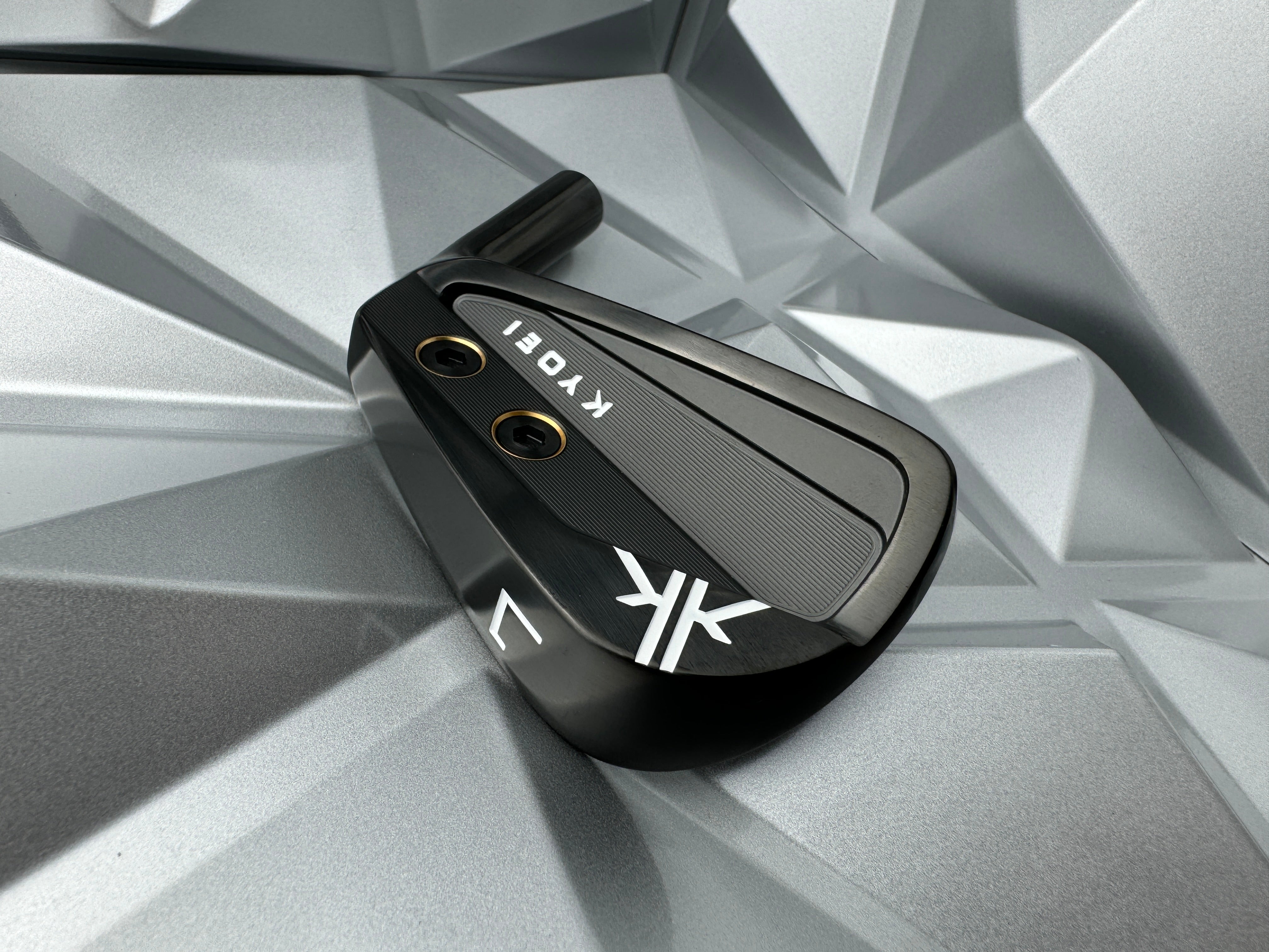 KYOEI Golf Iron Dual Weight II Black DLC