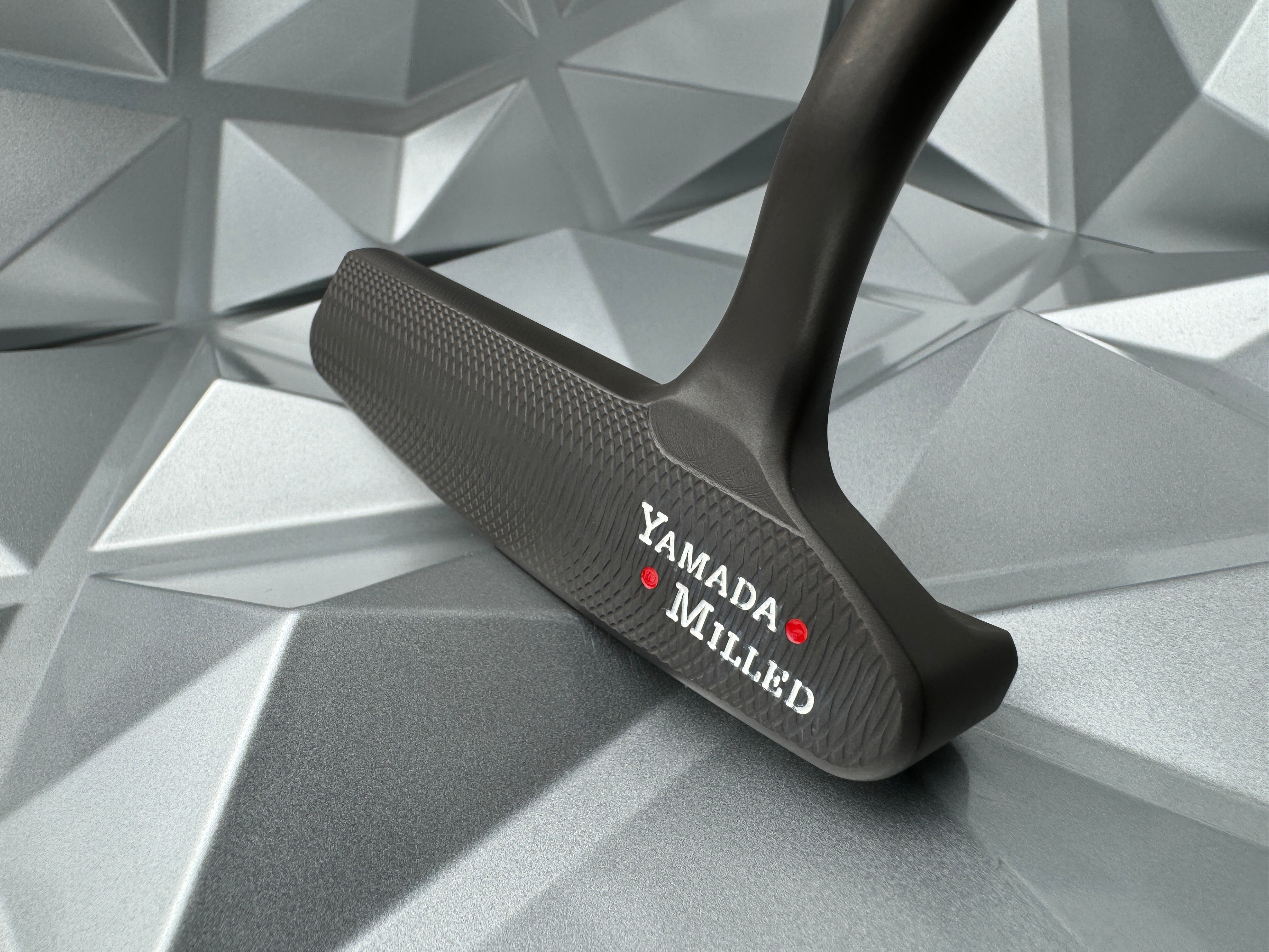 Yamada Golf Handmade Putter Samurai Smoked Black Sight Dot Head Only