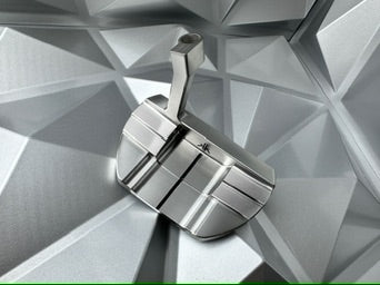 KYOEI Golf Putter Blade in Plumbers Neck - Polished