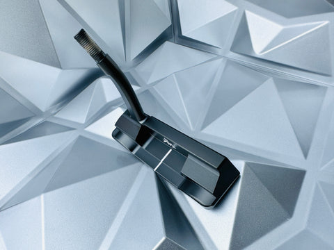 KYOEI Golf Putter Blade in Slant Neck - Black DLC