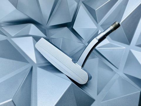 KYOEI Golf Putter Blade in Slant Neck - Satin Chrome