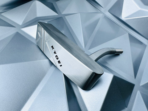 KYOEI Golf Putter Blade in Slant Neck - Polished Chrome