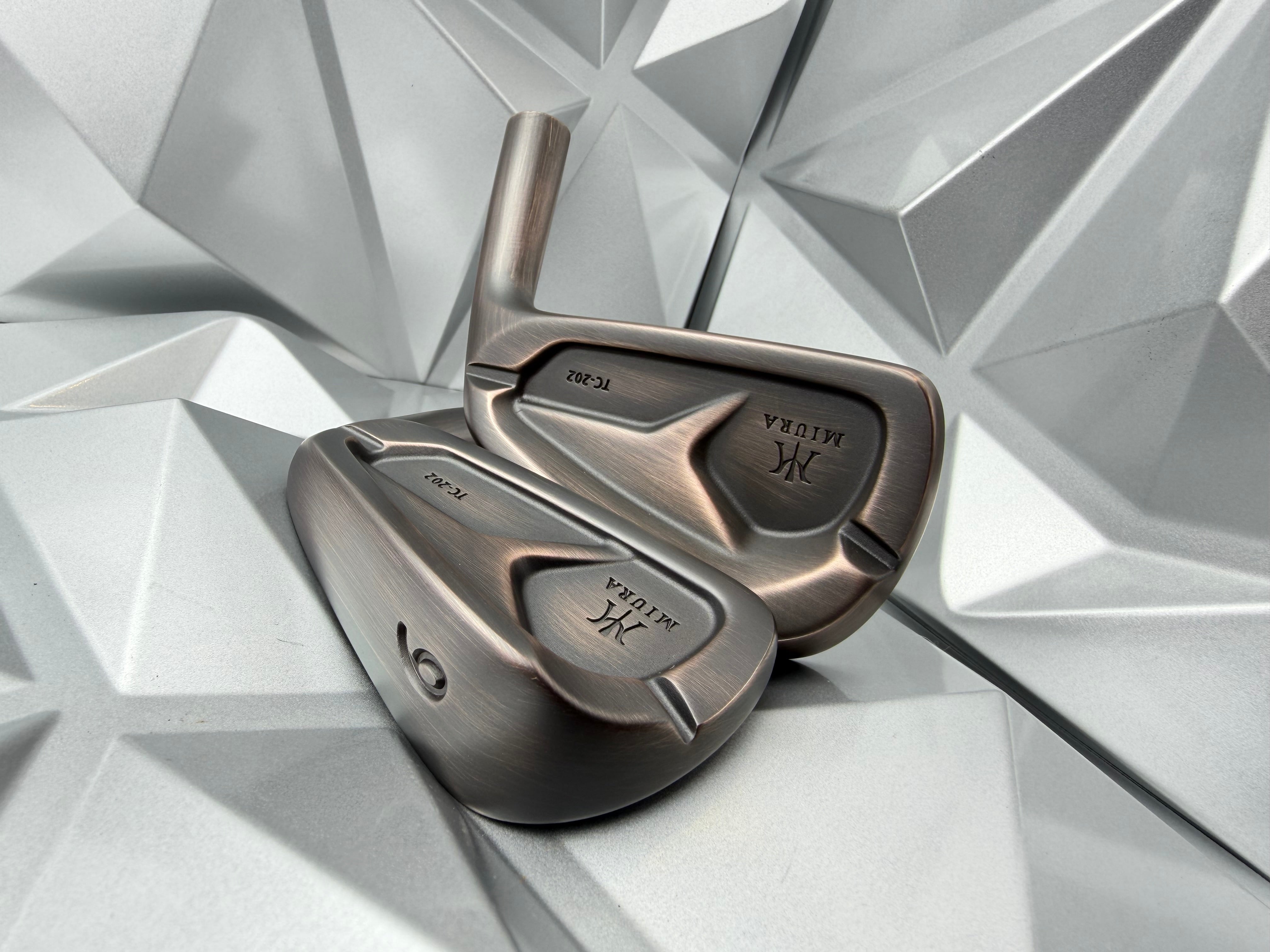Miura Golf Irons TC-202 Black Copper
