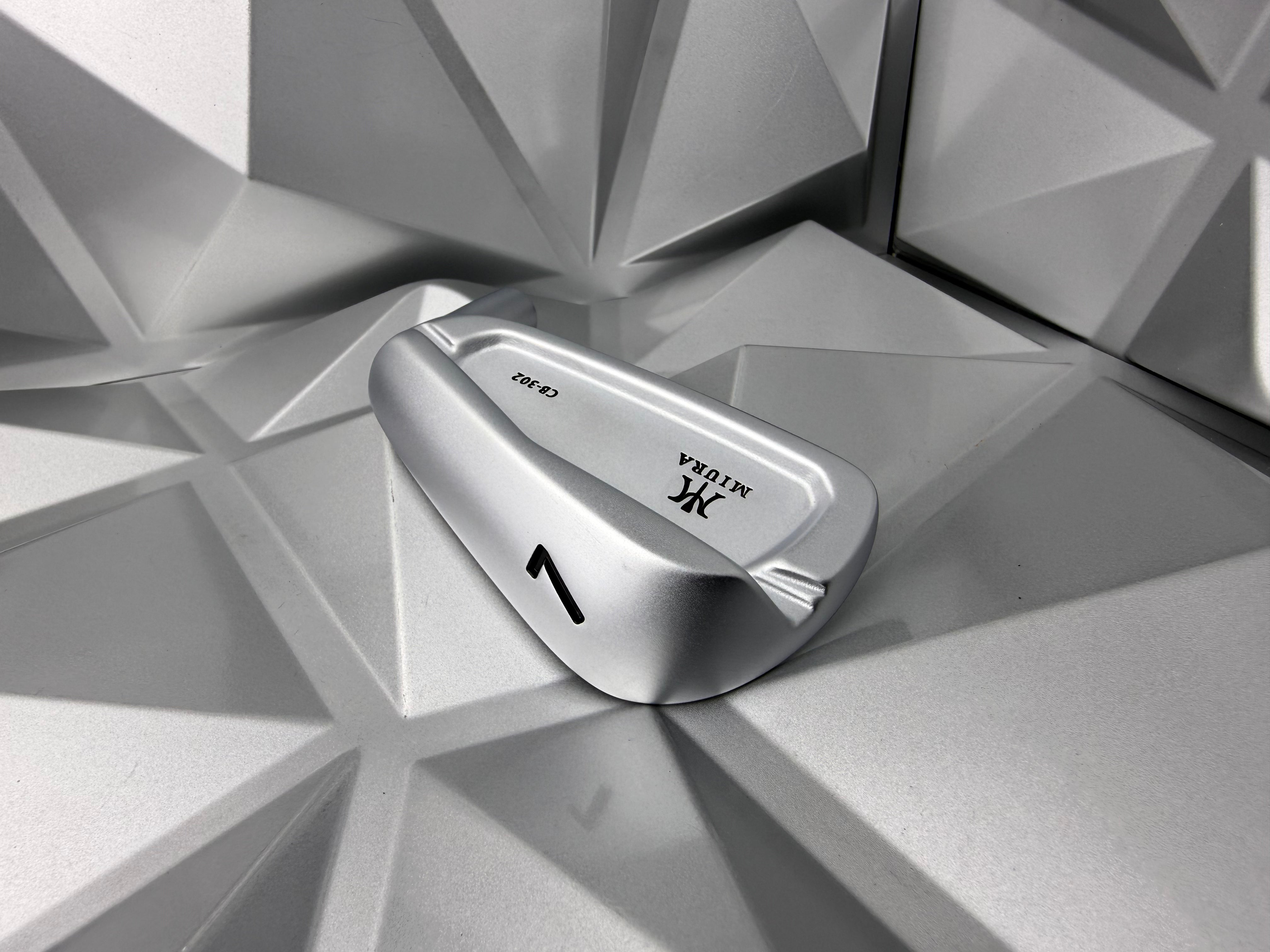 Miura Golf Irons CB-302 White Chrome