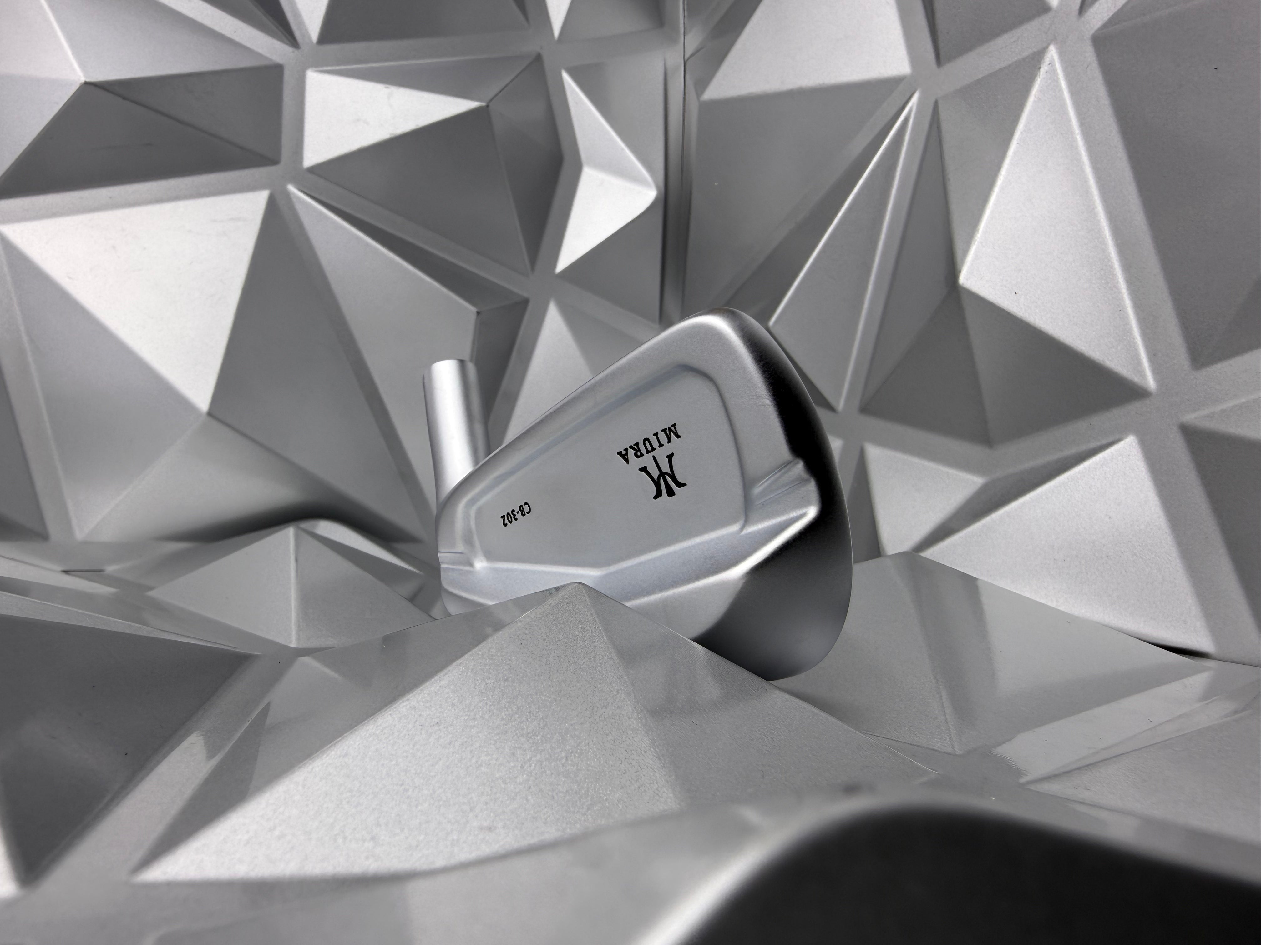Miura Golf Irons CB-302 White Chrome