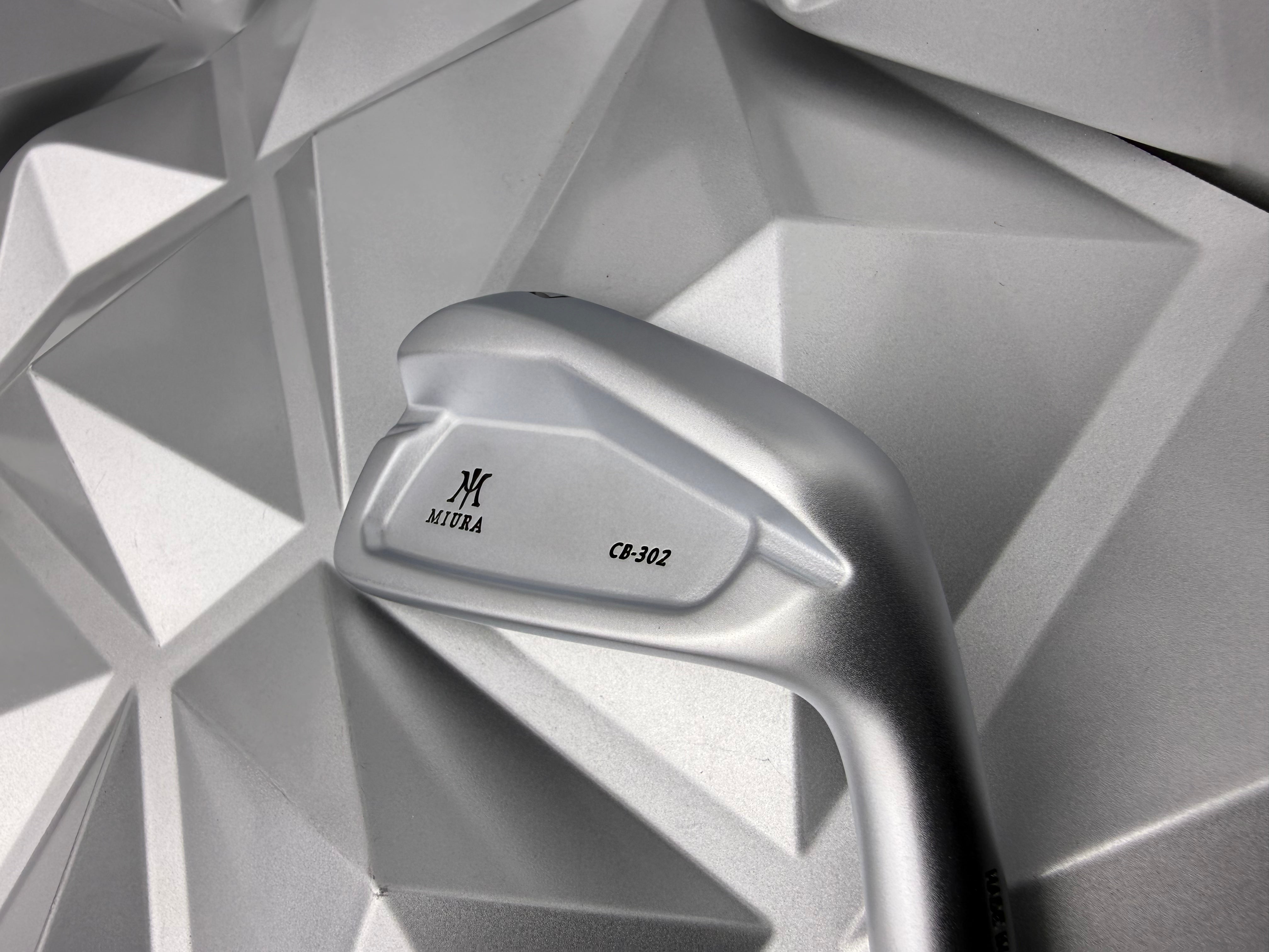 Miura Golf Irons CB-302 White Chrome