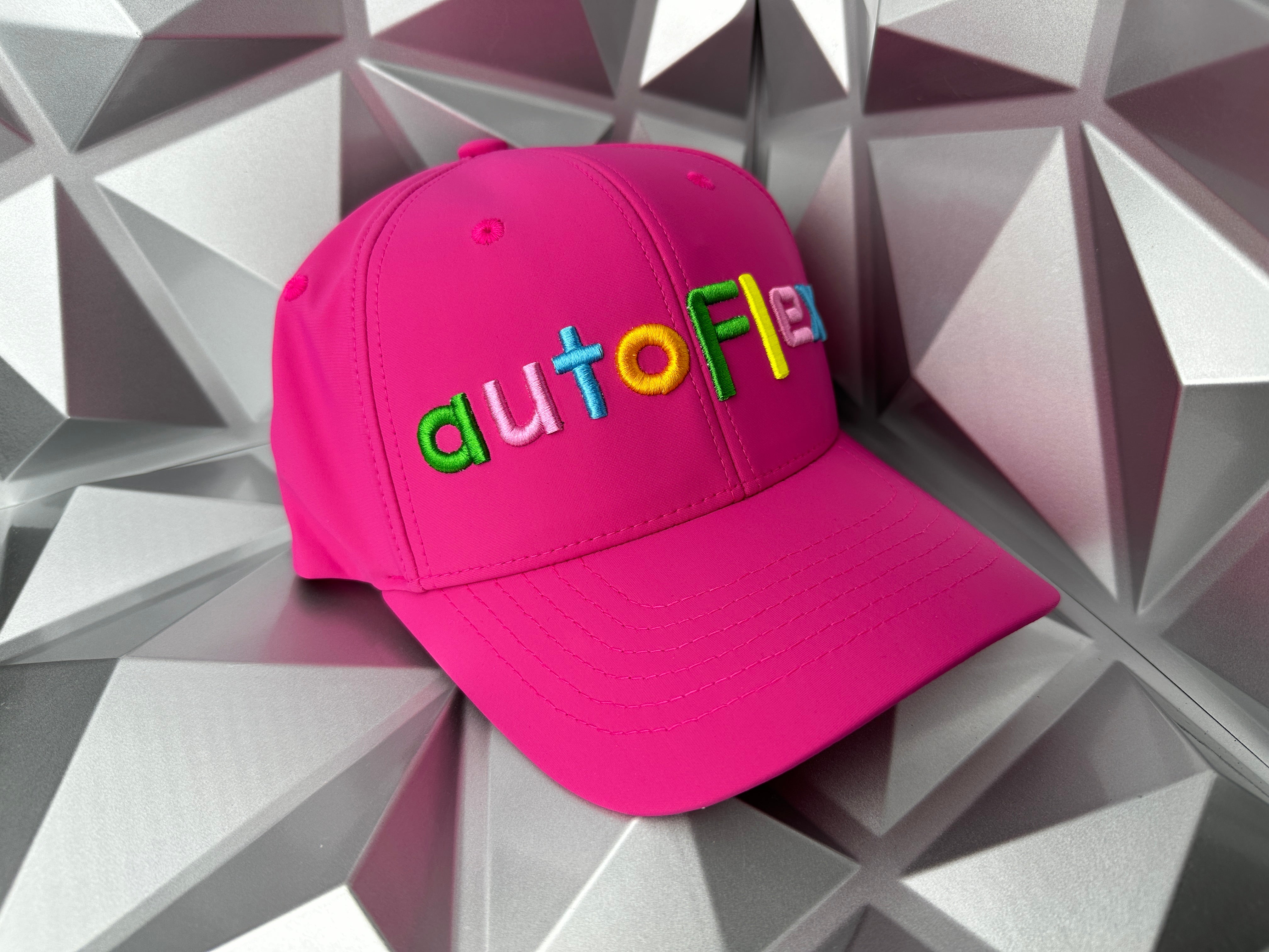 AutoFlex Golf Caps Pink or Navy