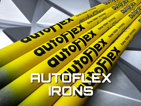 AutoFlex Golf Iron Shaft Yellow