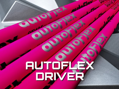 AutoFlex Golf Driver Shaft Pink Longer & Straighter Drives