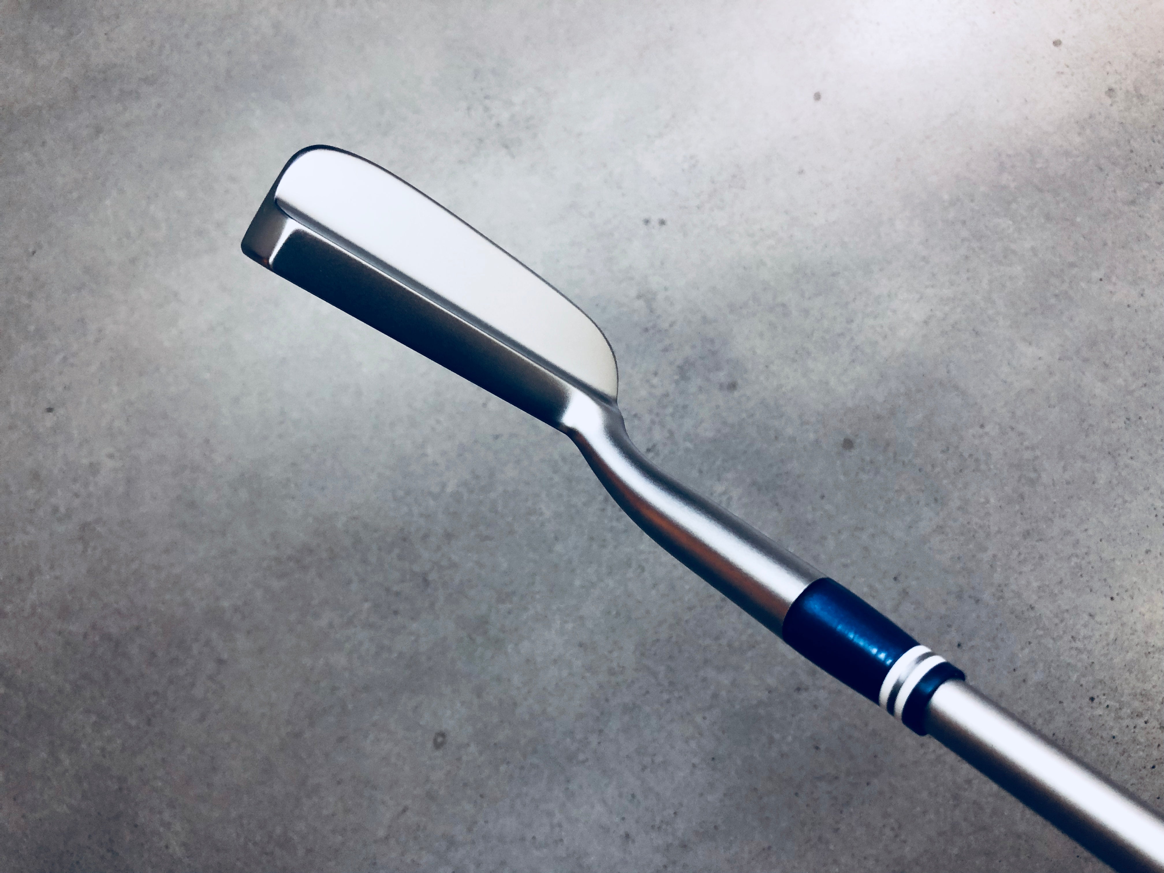 Miura Golf Putter KM-008 White Boron - Blue Edition