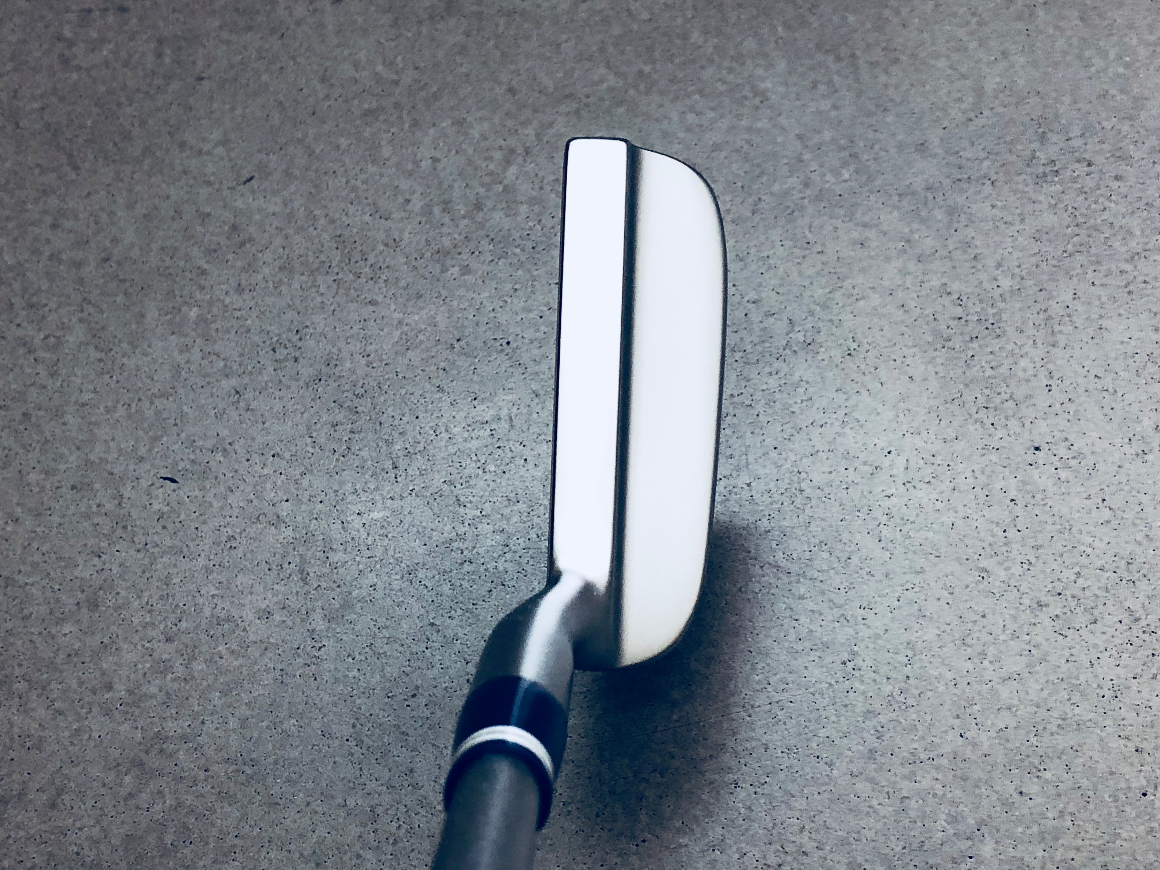 Miura Golf Putter KM-008 White Boron - Blue Edition