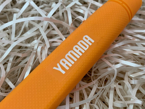 Yamada Putter Grip Rubber Standard Size in Orange - torque golf