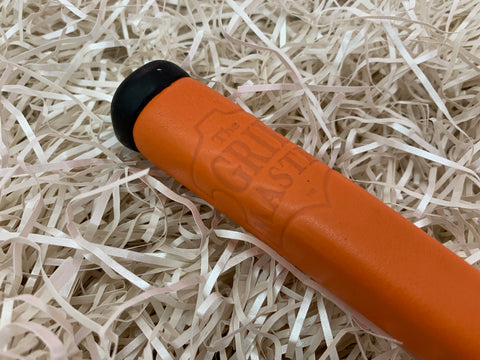 Yamada Putter Grip Leather Standard Size in Orange - torque golf