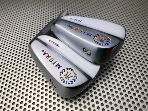 Miura Golf Irons Baby Blades Series 1957 Chromatic Paint Fill Ver 2.0