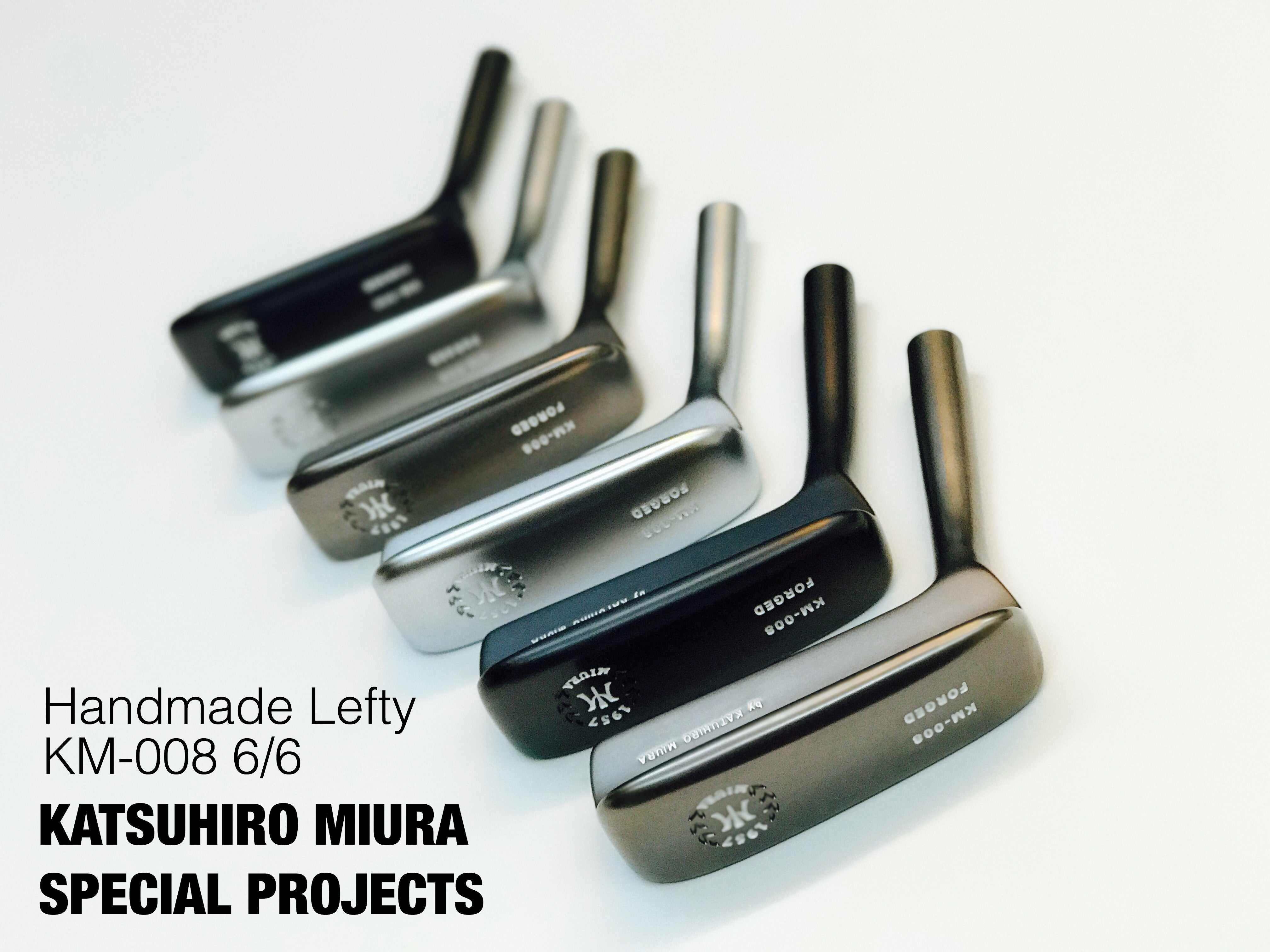 Miura Golf Katsuhiro Lefty KM-008 Special Projects