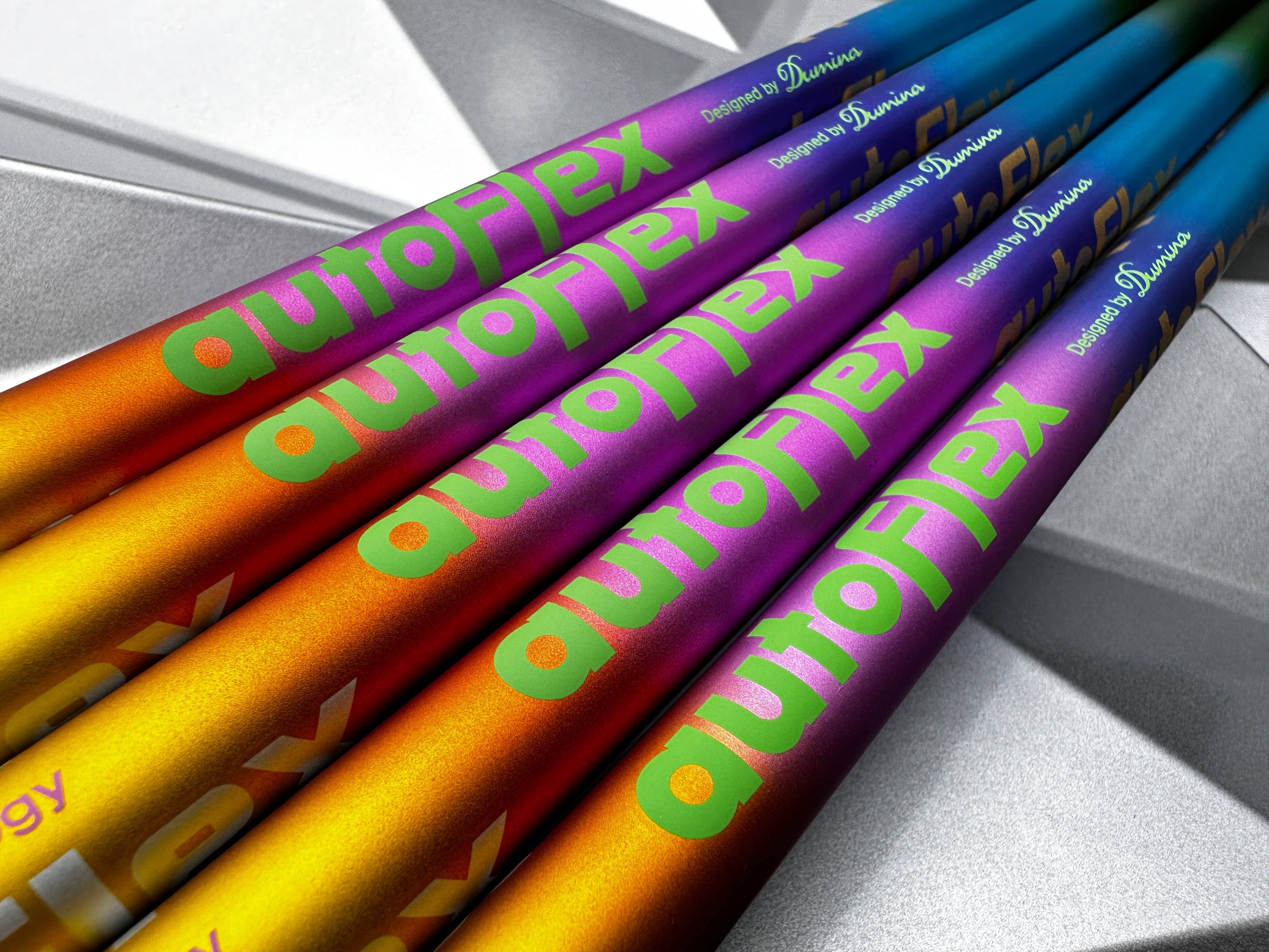 AutoFlex Golf Utility Hybrid Shaft Rainbow