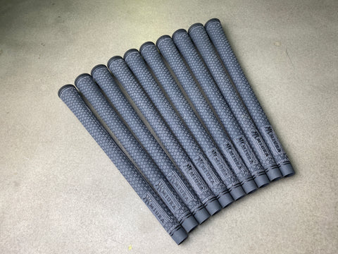Miura Golf Iron Cord Grip Gray Set of 10
