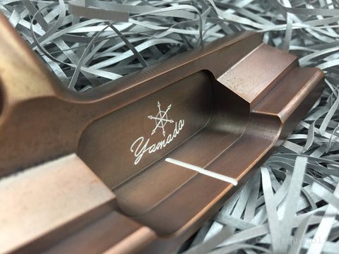Yamada Golf Imperial Burnt Copper Handmade Putter Head Only - torque golf