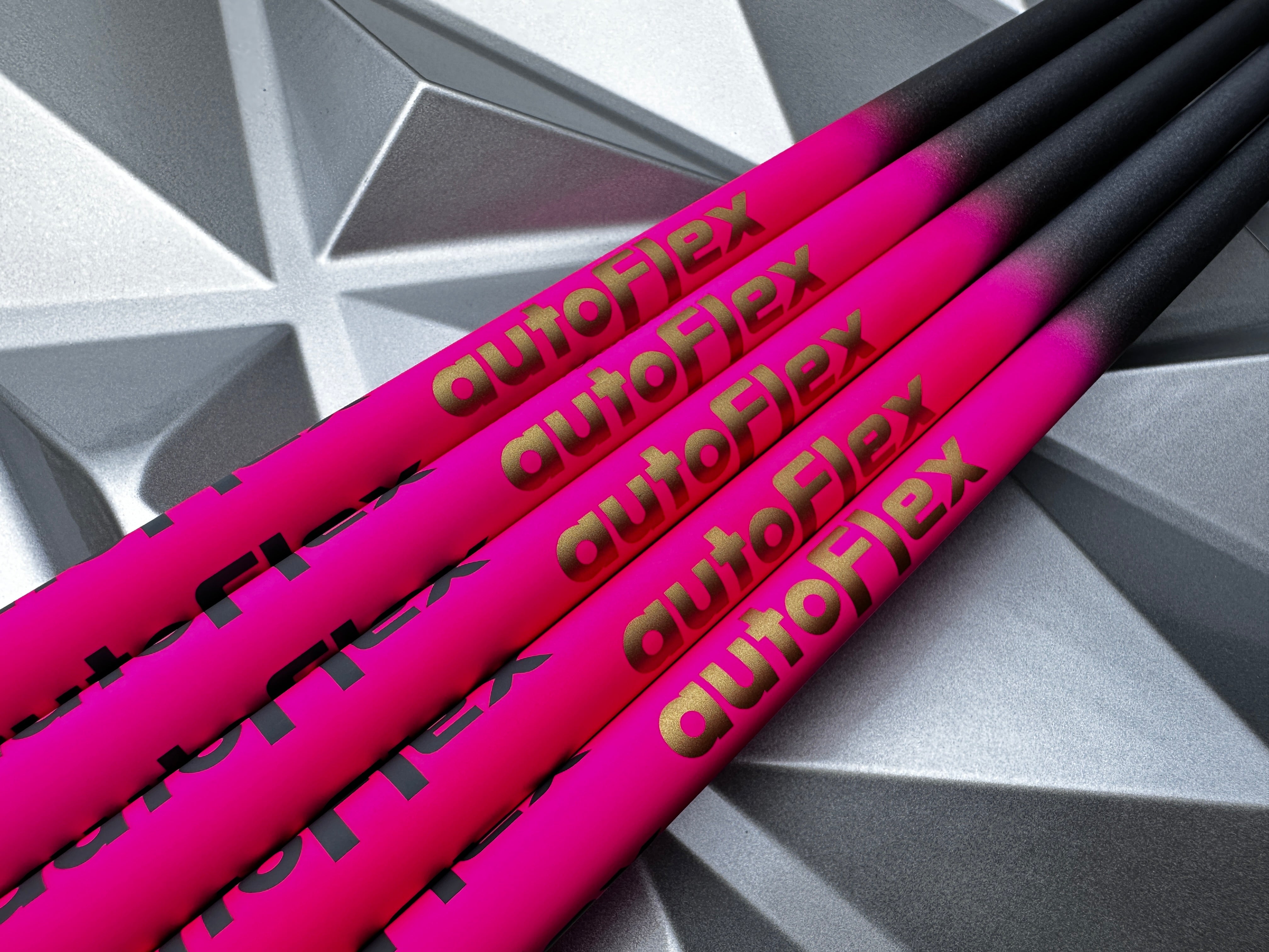 AutoFlex Golf Driver Shaft Pink Longer & Straighter Drives