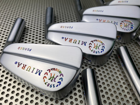 Miura Golf Irons Baby Blades #2 to #PW Chromatic Paint Fill