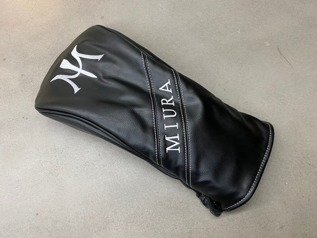 Miura Golf Driver Cover in Black - torque golf