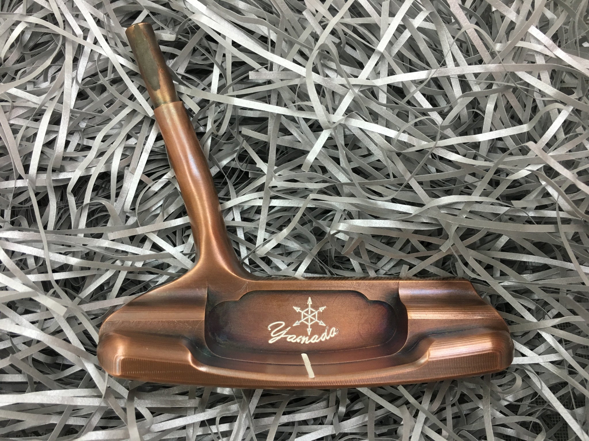 Yamada Golf Kamakura Burnt Copper Handmade Putter Head Only Yamada Golf Kamakura Burnt Copper Handmade Putter Head Only
