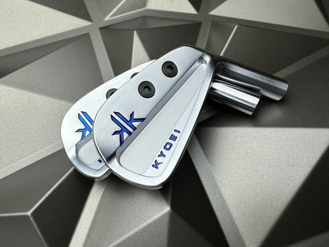 KYOEI Golf Iron Dual Weighted Translucent Blue