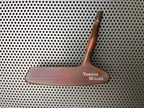 Yamada Golf Imperial Burnt Copper Handmade Putter Head Only