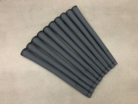 Miura Golf Iron Grip Gray Set of 10 - torque golf