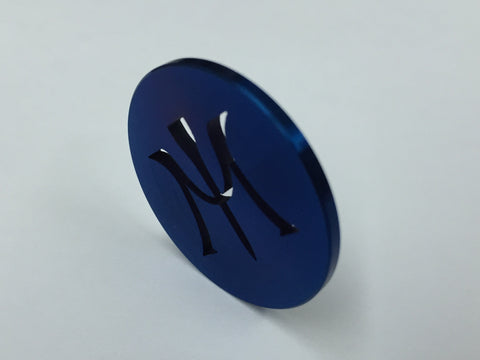 Miura Ball Marker Cobalt Blue - torque golf