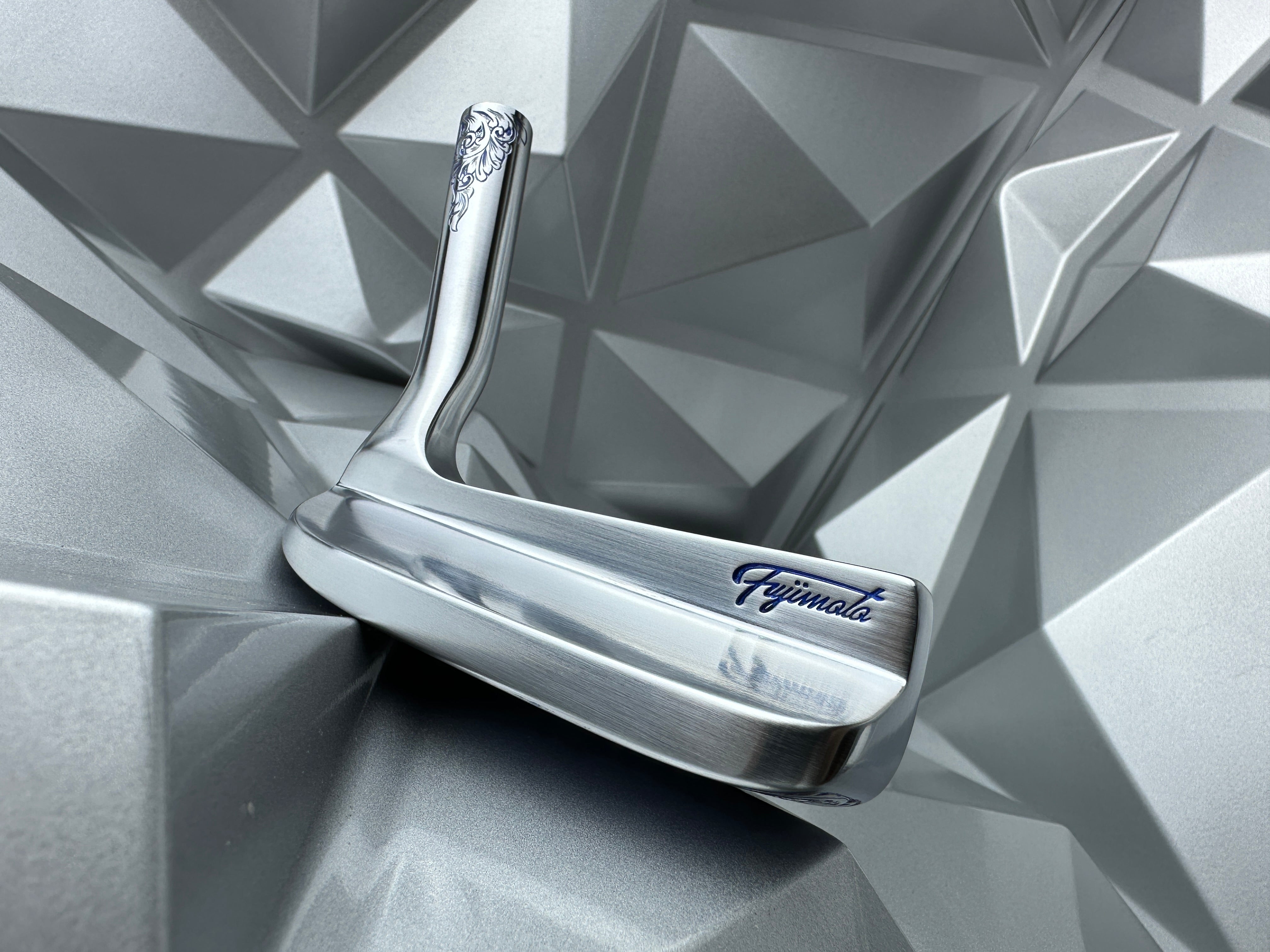 Fujimoto Golf Pearl Blue Putter Hand Engraved Iura & Handmade by Ryouhei Fujimoto in