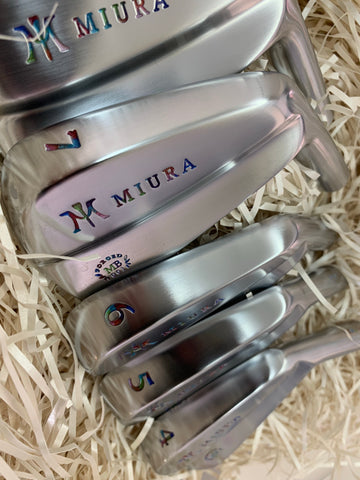 Miura Golf Irons MB-001 Chromatic Paint Fill - torque golf