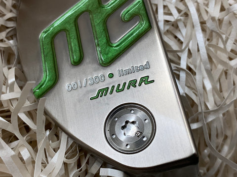 Miura Giken Putter MGP-M3 Limited Candy Apple Green - torque golf