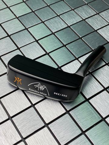 Miura Golf KM-008 Katsuhiro Edition Limited Black Boron Putter 1 of 200