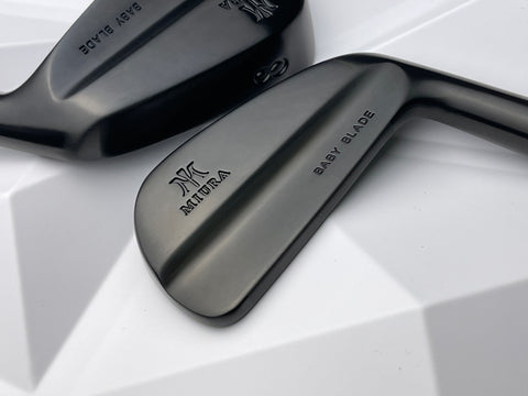 Miura Golf Irons Baby Blades Black Boron 2.0