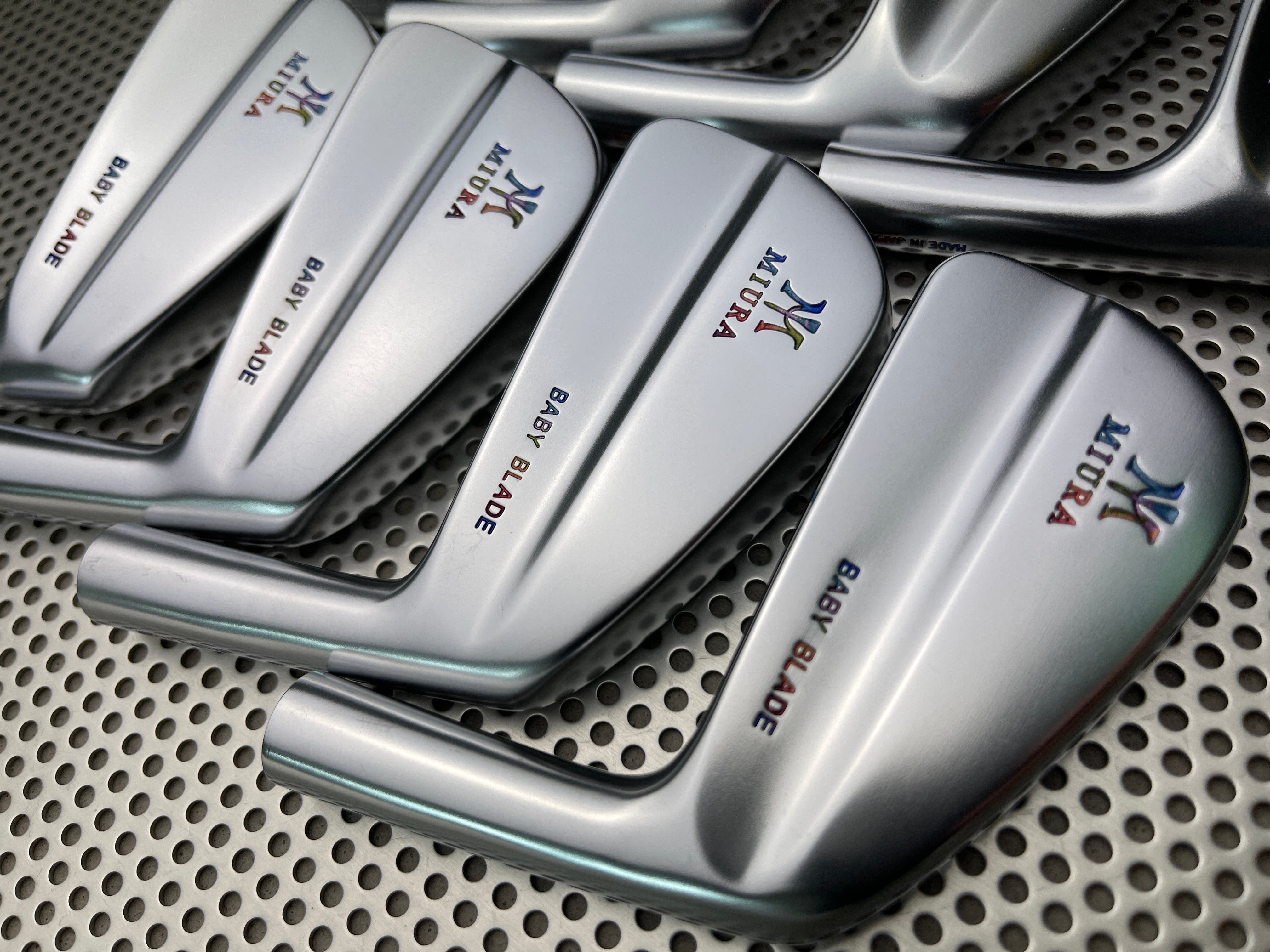 Miura Golf Irons Baby Blades 2.0 Chromatic Paint Fill