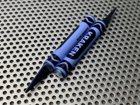Kraken Golf Divot Tool Crayon Carbon Blue