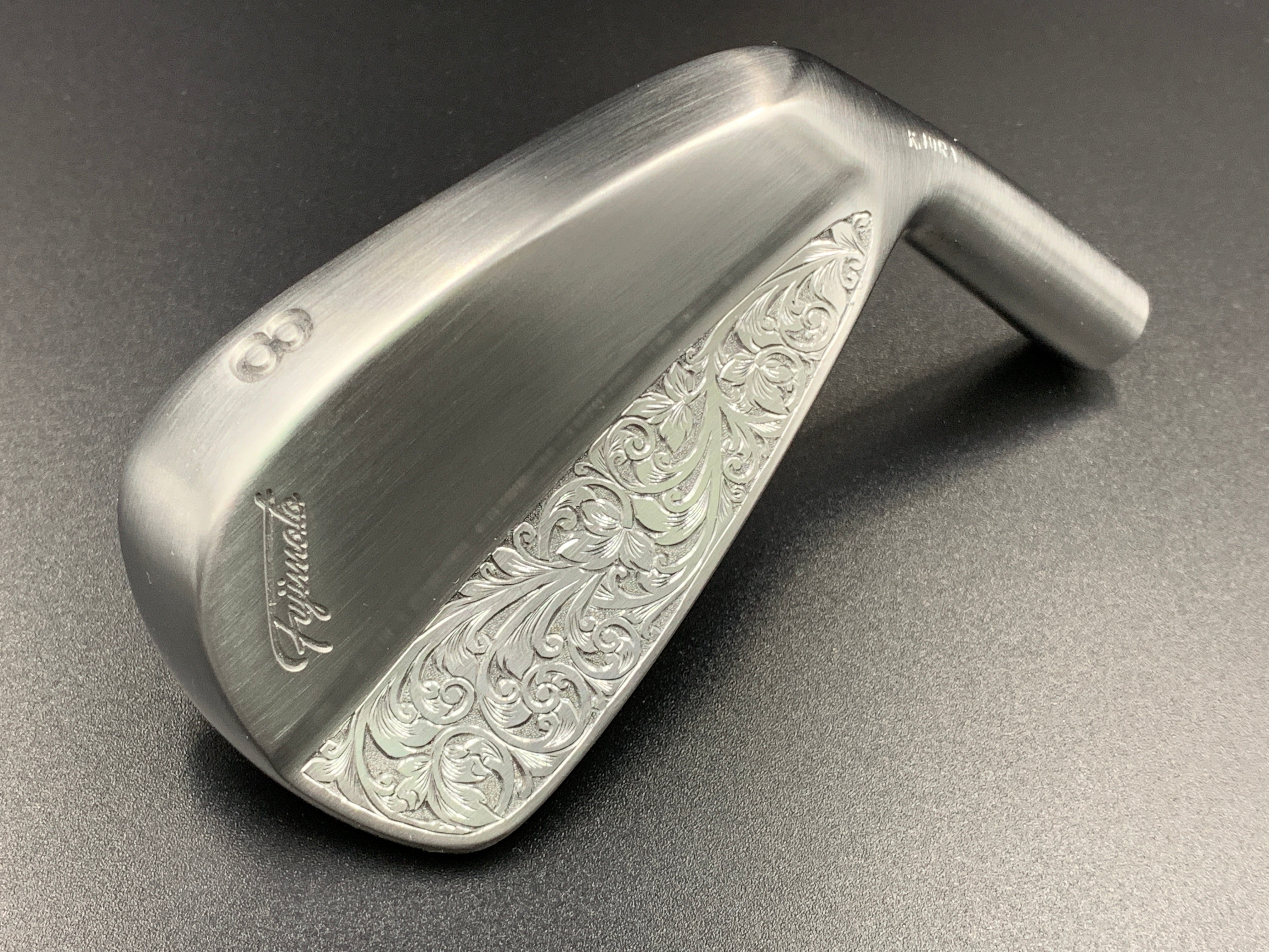 Fujimoto Golf Iron Handcrafted Hand Engraved Iura Irons