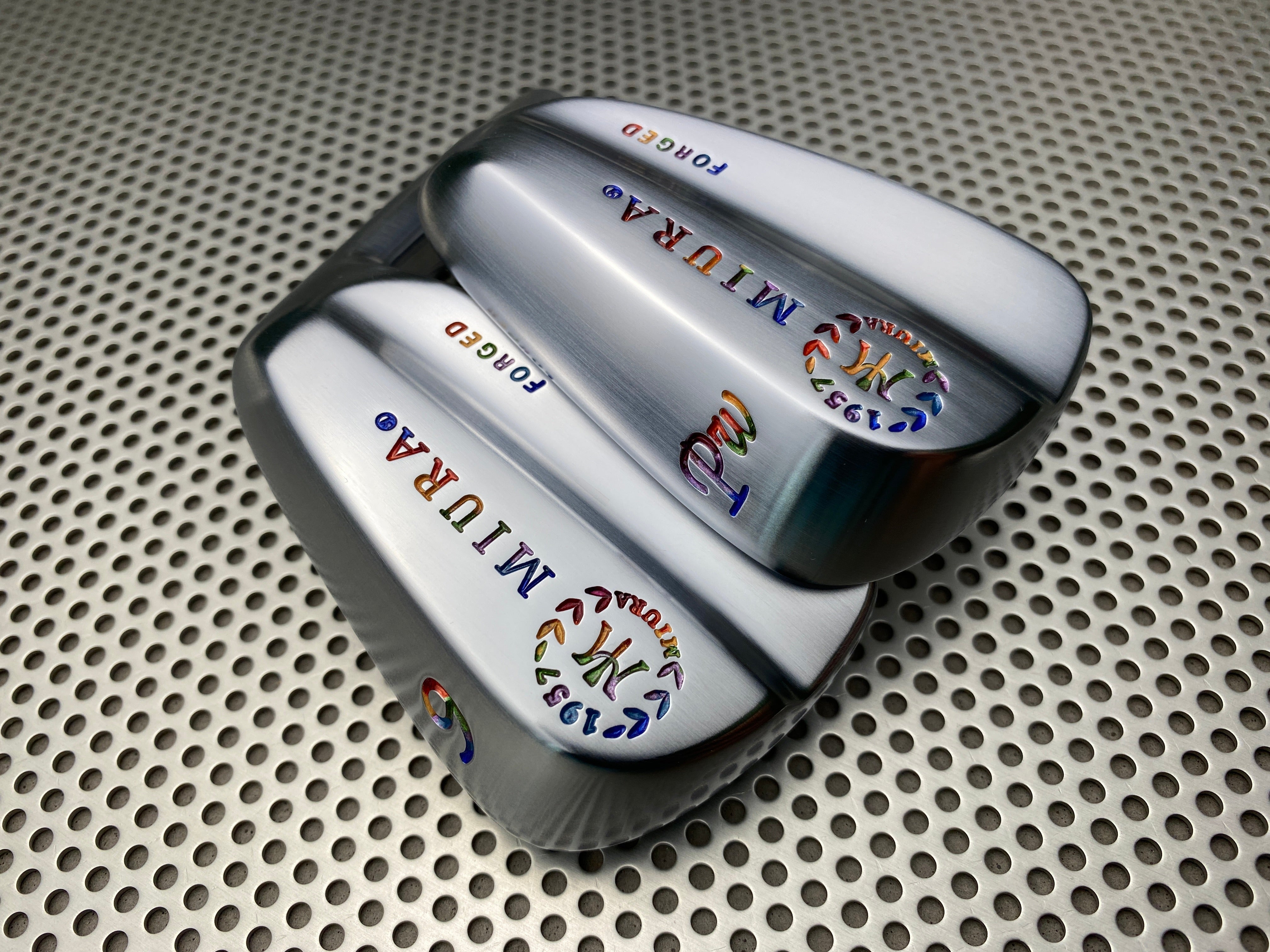 Miura Golf Irons Baby Blades #2 to #PW Chromatic Paint Fill