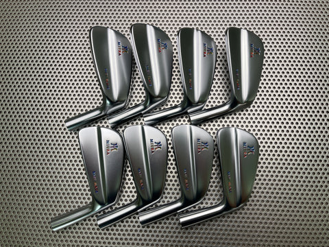Miura Golf Irons Baby Blades 2.0 Chromatic Paint Fill