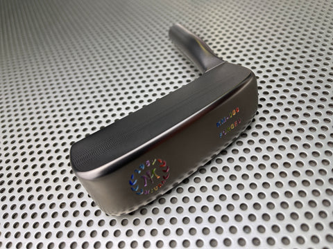 Miura Golf Putter KM-008 Smoked with Chromatic Paint Fill
