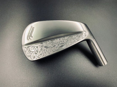Fujimoto Golf Iron Handcrafted Hand Engraved Iura Irons