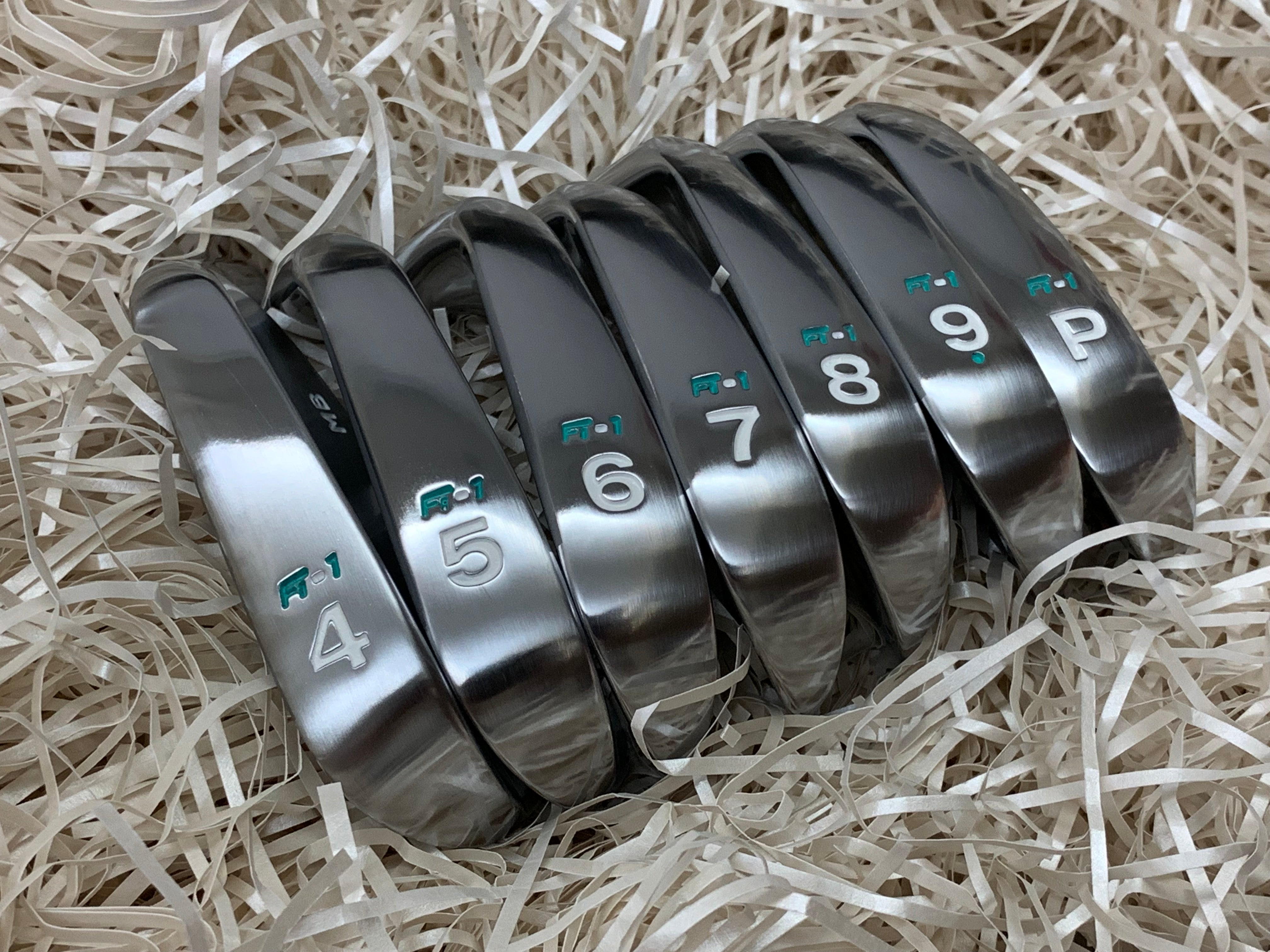 Fujimoto Golf Iron FT-1 MB Tiffany Blue 4 to P